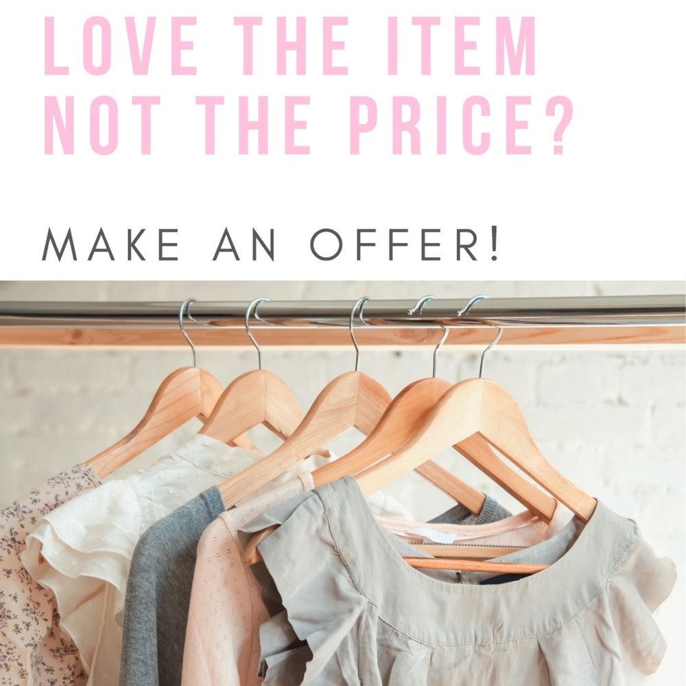 Love The Item, Not the Price? Make An Offer!